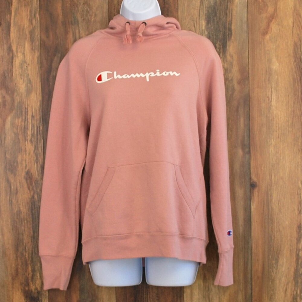Champion Pink Women's M Hoodie Pullover